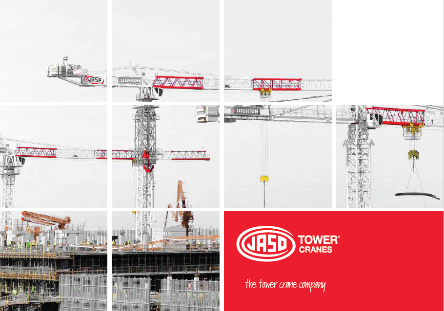 JASO, download the latest Tower Crane presentation brochure